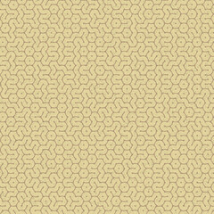 Colour Hexagon Tile Connection art background design illustration