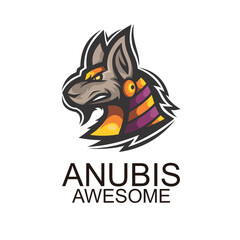 Anubis Mascot Logo