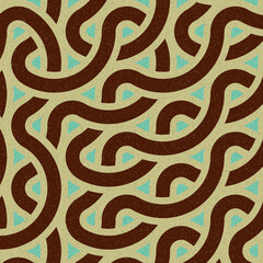 Colour Hexagon Tile Connection art background design illustration