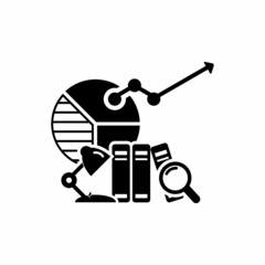 Analytics, analysis, statistics, research icon