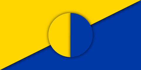 Fototapeta premium Ukraine abstract Pray to Ukraine. Ukrainian national symbol. Ukrainian national borders. No war. Save Ukraine. Vector illustration, flat design