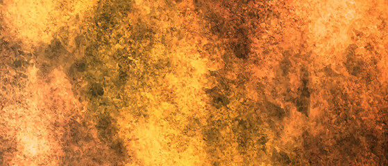 Abstract background with rust colors. Rusty metal surface texture background. Grunge rusted yellow or orange metal texture, rust and oxidized metal background for design.