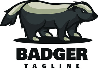 Badger Mascot Logo