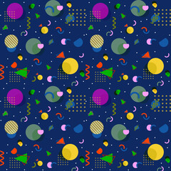  abstraction, seamless pattern, geometric shapes 