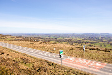 Clee hills in England.