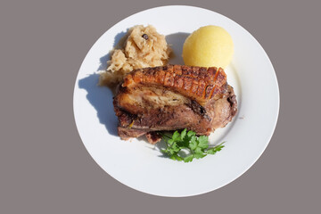 Schäuferla mit Kloß