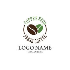 coffee bean icon vector illustration