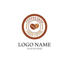 coffee bean icon vector illustration