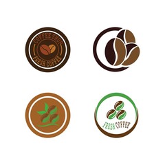 coffee bean icon vector illustration