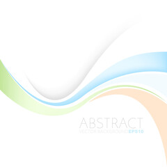 abstract blue wave background