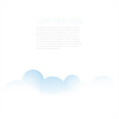 blue sky with clouds