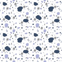 seamless pattern with terrazzo texture