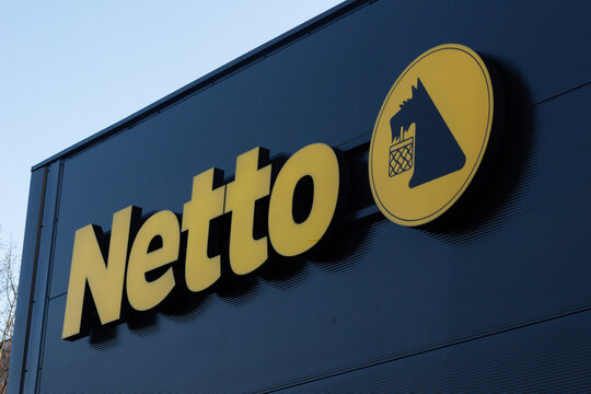 Katowice, Poland &ndash; March 19, 2022: Netto grocery store logo.