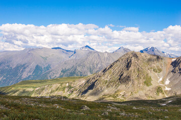 Mountain Altai landscape. Russian nature