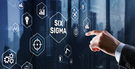 Six Sigma. Management concept aimed at improving the quality of work of an organization or a...