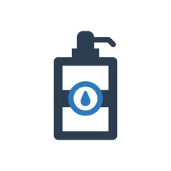 hygiene icon - soap bottle icon
