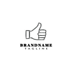 like logo icon design template black isolated vector illustration