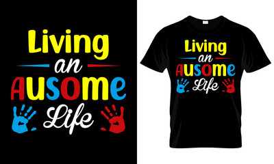 Autism T-shirt Design - Autistic Child T-shirt Design