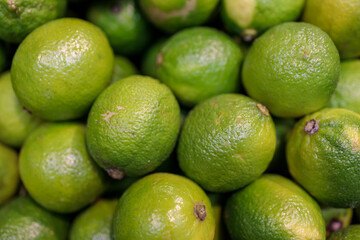 Lots of green limes