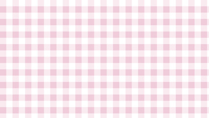 pastel pink tartan, plaid, gingham, checkered pattern background, perfect for wallpaper, backdrop, postcard, background - obrazy, fototapety, plakaty