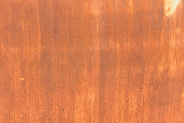 Brown texture of rusty old metal surface iron on background
