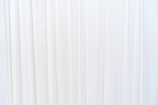 White curtain for background or backdrop