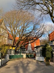Obraz premium Spiekeroog Village North Sea Island 