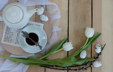 Naklejka premium Kawa