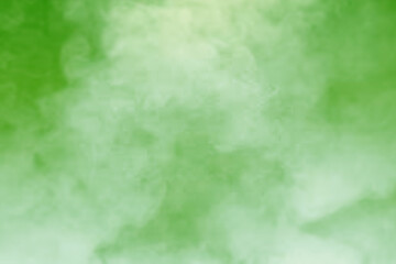 Fototapeta na wymiar Green background with light fog