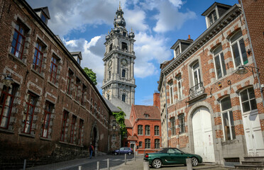 Fototapeta premium View from the city of Mons, Belgium