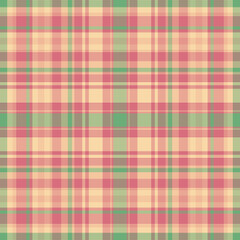 Tartan plaid pattern with texture and retro color.