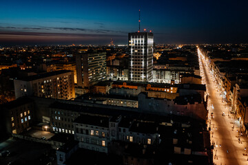Panorama Łódzkiego centrum
