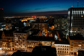 Panorama Łódzkiego centrum © rozentuzjazmowany