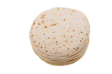 flatbread lavash isolated