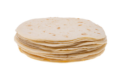 flatbread lavash isolated