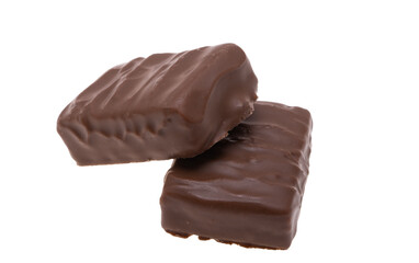 chocolate bar isolated