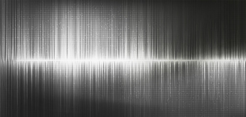Gray Light Digital Sound Wave and earthquake wave,on Red Background,design for music studio and science,Vector Illustration.