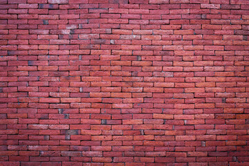 Obraz premium Red Brick Wall Texture Background