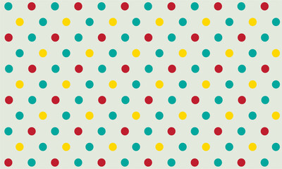 seamless pattern with colorful polka dots background wallpaper 