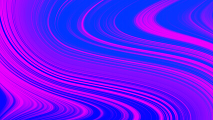 Psychedelic colored abstract background. Liquid flowing paint in purple and blue colors on a bright surface. Spectacular, bright happy backdrop concept