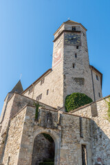 Historic castle in Rapperswil in Switzerland