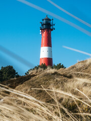 Lighthouse in Hörnum, Sylt, Germany