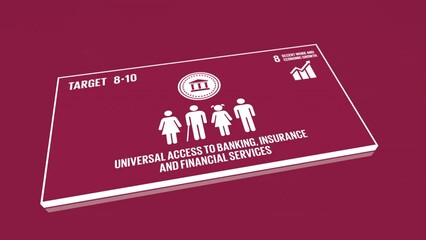17 Global Goals SDGs Media Card Target 8-10 Decent Work And Economic Growth