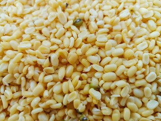 Green gram yellow beans