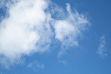 Blue sky background. Intermittent clouds.sky backgrounds for the screensaver.