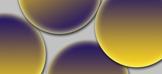 abstract background with circles paper card cover design wallpaper for presentation