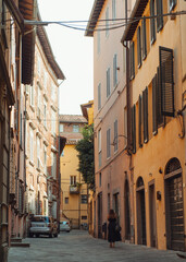 Florence street. Hot Summer 