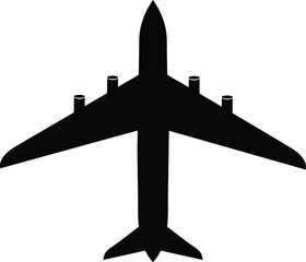 Flat airplane icon. Plane icons. Airplane sign and symbol. Flight transport symbol. Travel sign. airplane icon. airplane symbol