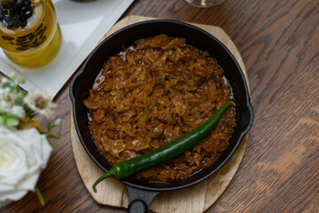 cabbage with meat