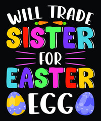 Obraz premium Easter Day svg T-shirt Design 